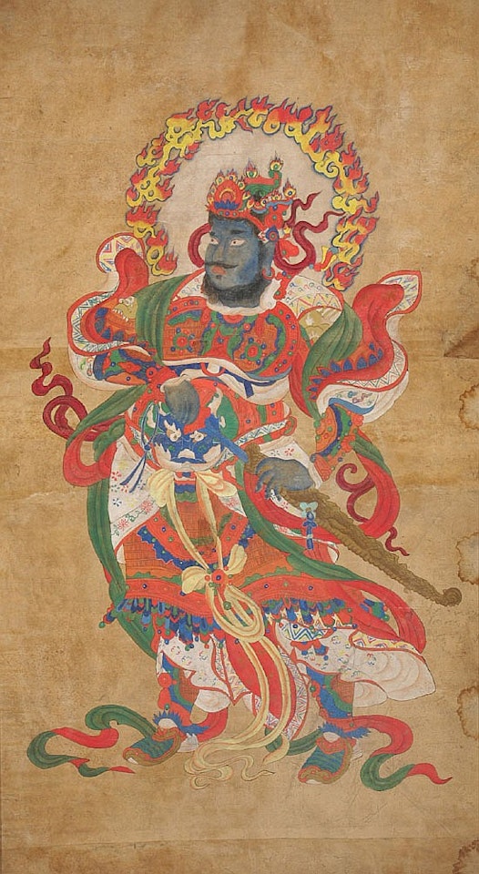 War Lords: Four Hanging Scrolls by Chinese School