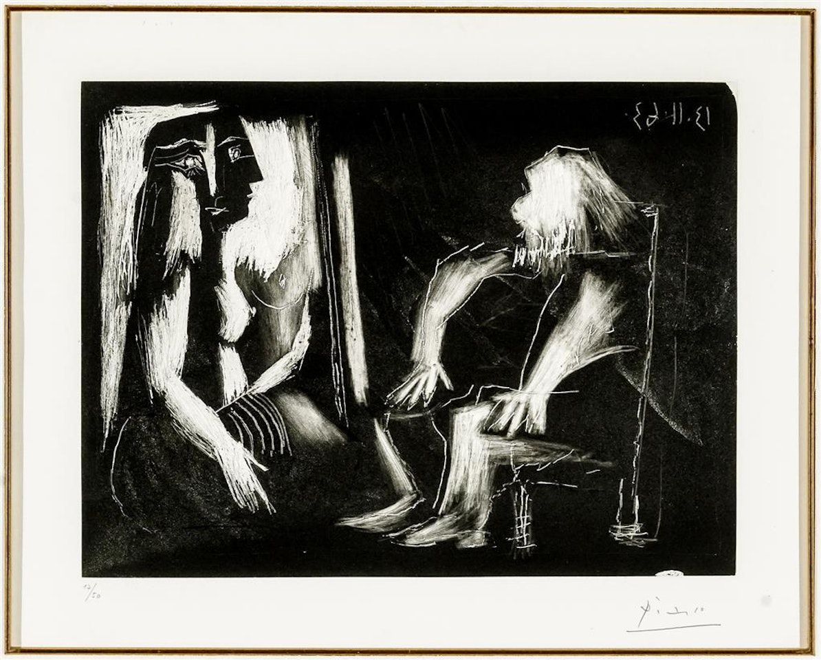 Intérieur (Bloch 1128) by Pablo Picasso