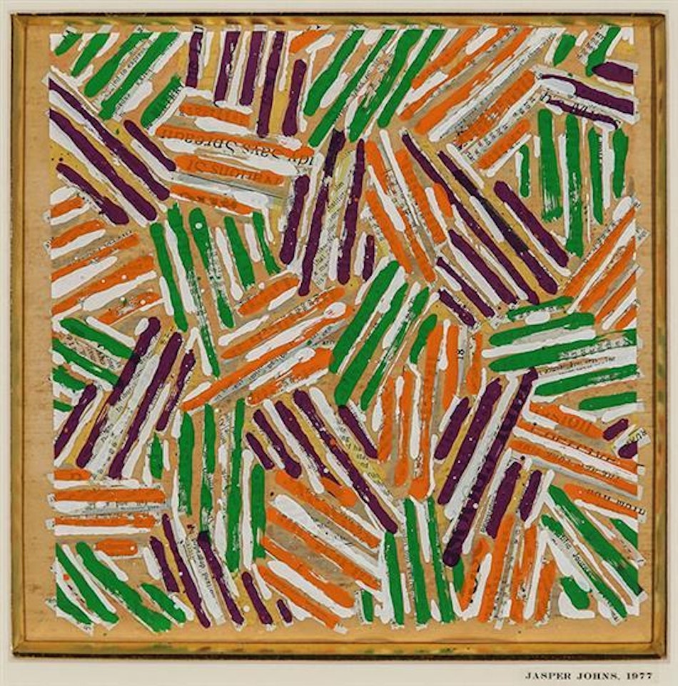 Untitled: From Nine Screens by Jasper Johns