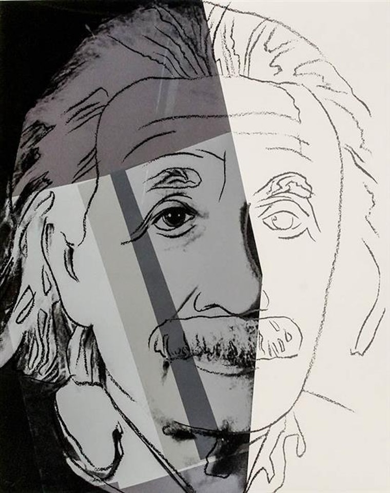 Albert Einstein (Feldman & Schellmann II.229) by Andy Warhol