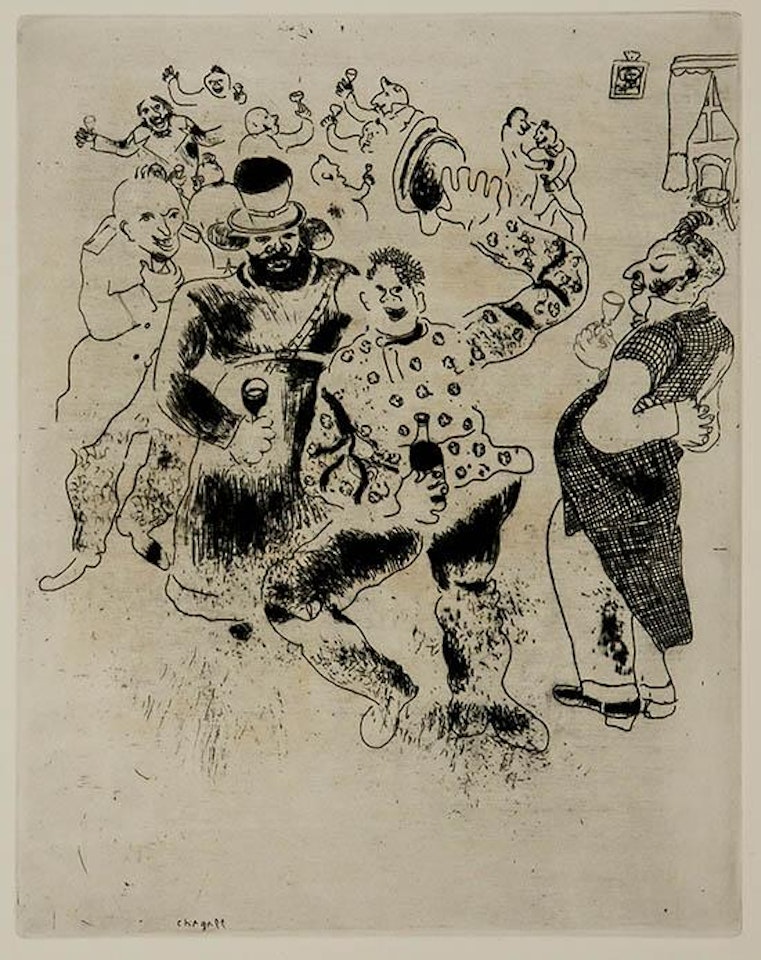 Gogol"s The Dead Souls : Five Works by Marc Chagall