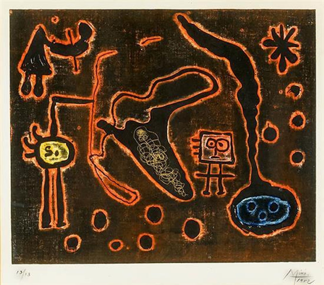 Série II (Dupin 87) by Joan Miró