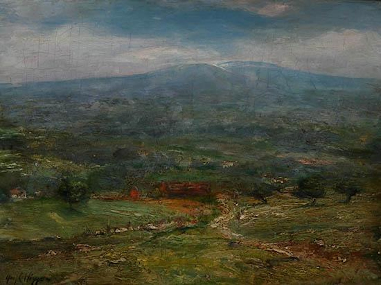 Hudson Valley Landscape by Guy Carleton Wiggins