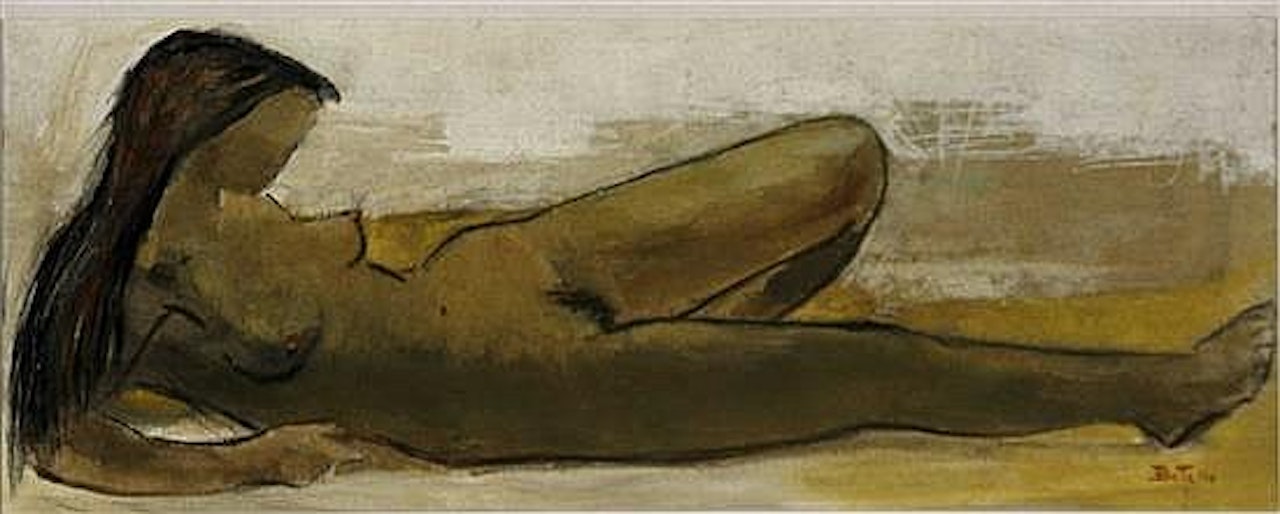 Reclining Nude by Angel Botello