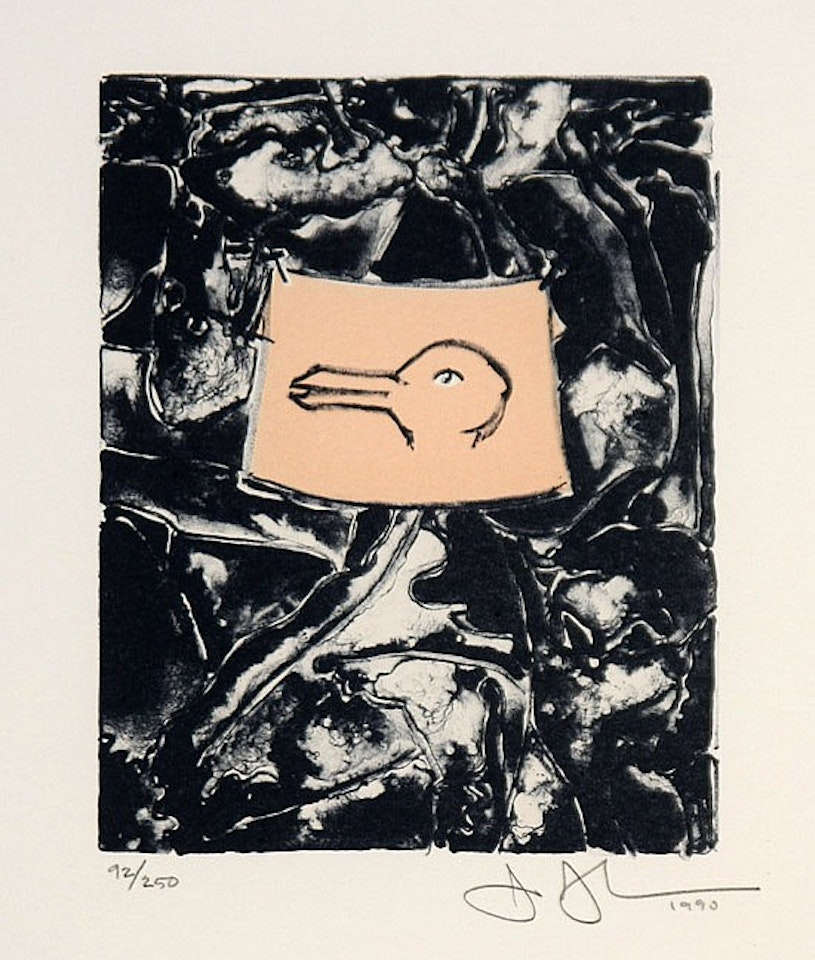 Untitled (Duck) (Gemini 1456) by Jasper Johns