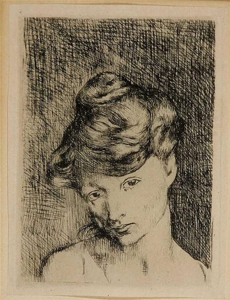 Tête de Femme (Bloch 2) by Pablo Picasso