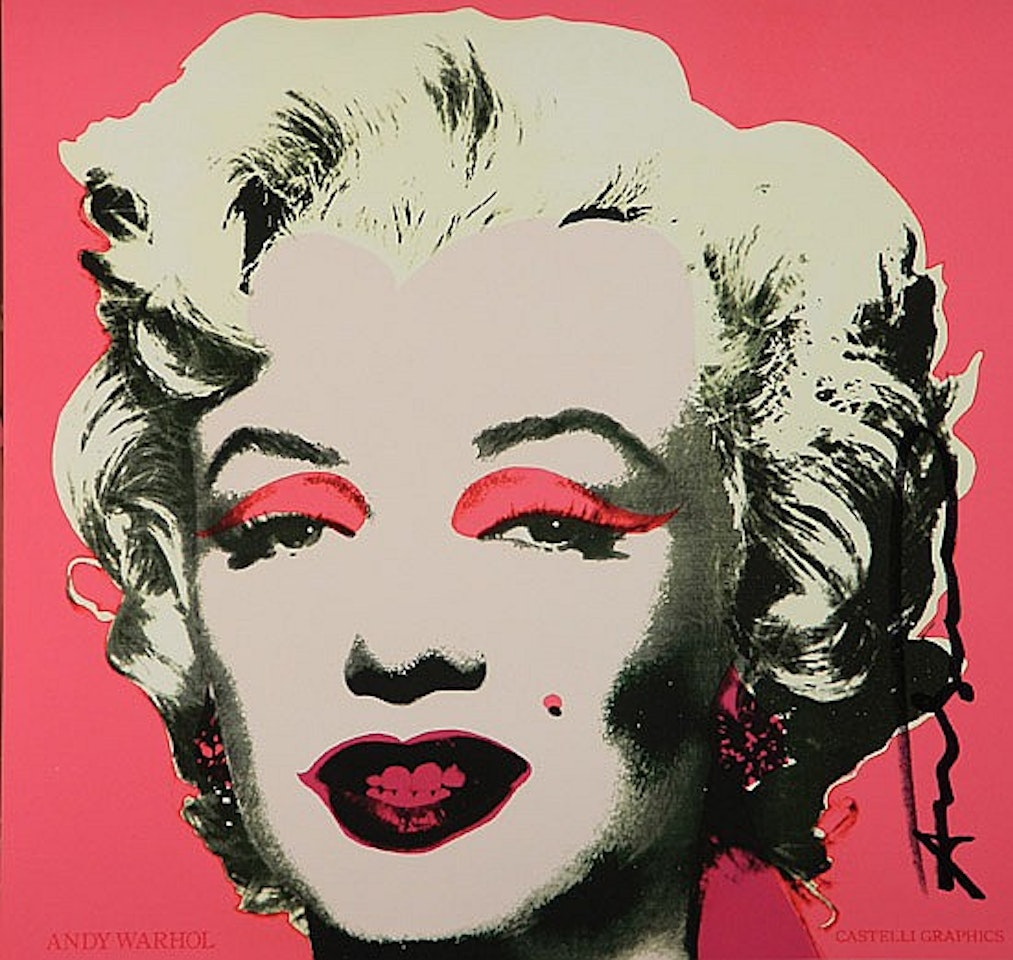 Marilyn (Castelli Graphics Invitation) by Andy Warhol