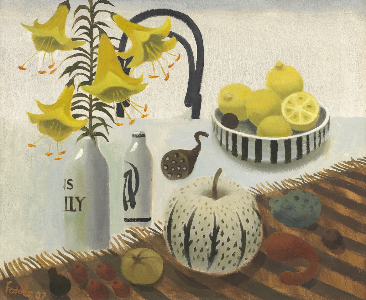 Lilies and Lemons by Mary Fedden