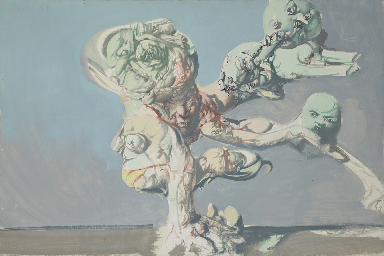 Arbres à têtes by Dado