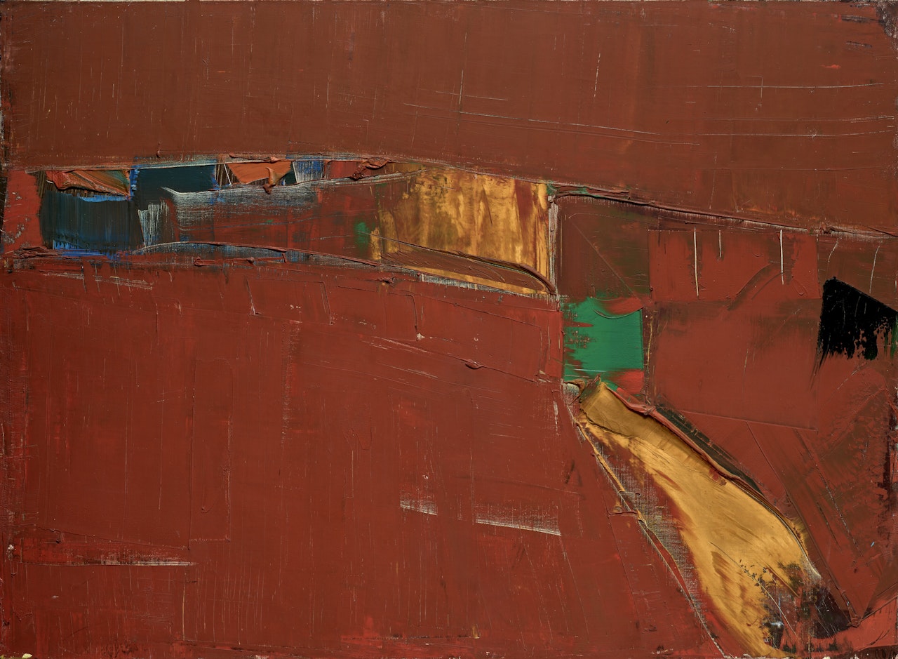 Les Hauts bruns by Olivier Debre