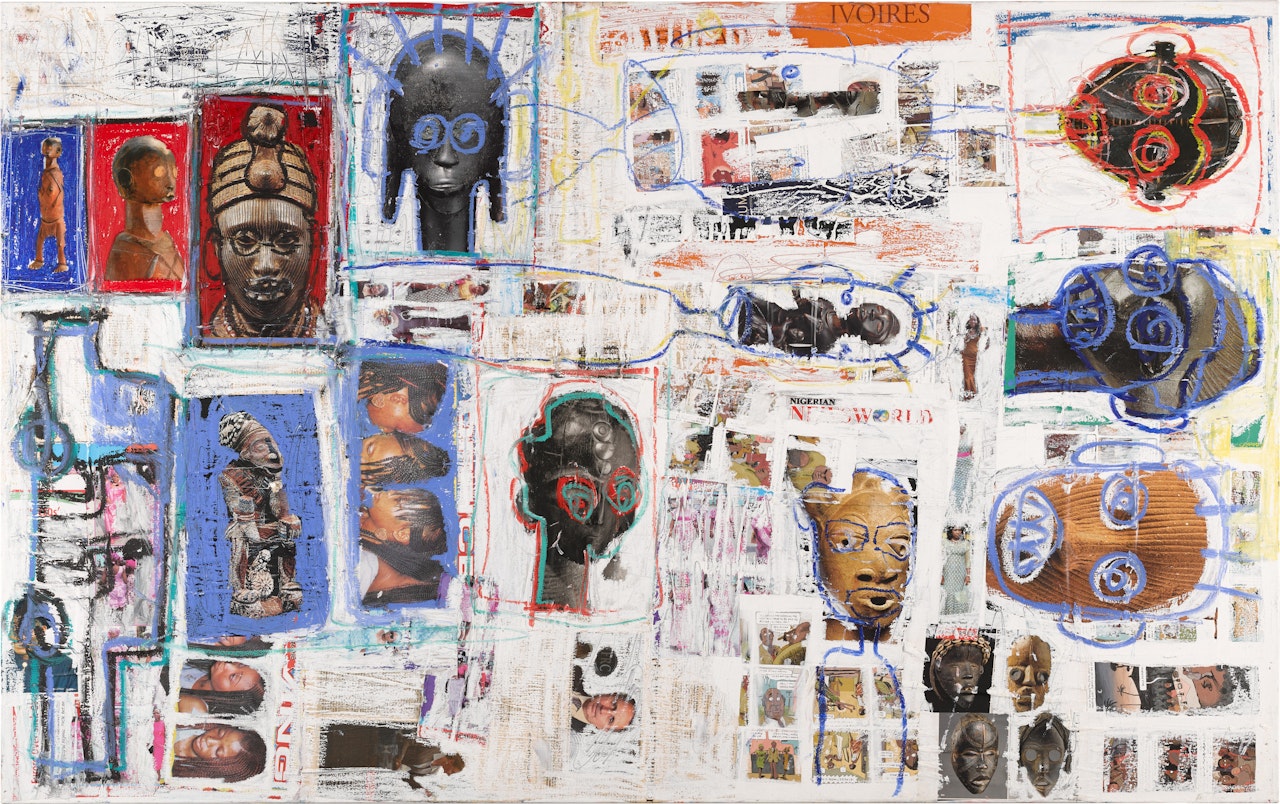 Untitled by Aboudia Abdoulaye Diarrassouba