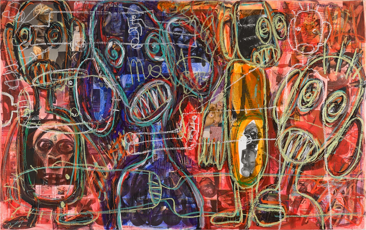 Untitled by Aboudia Abdoulaye Diarrassouba