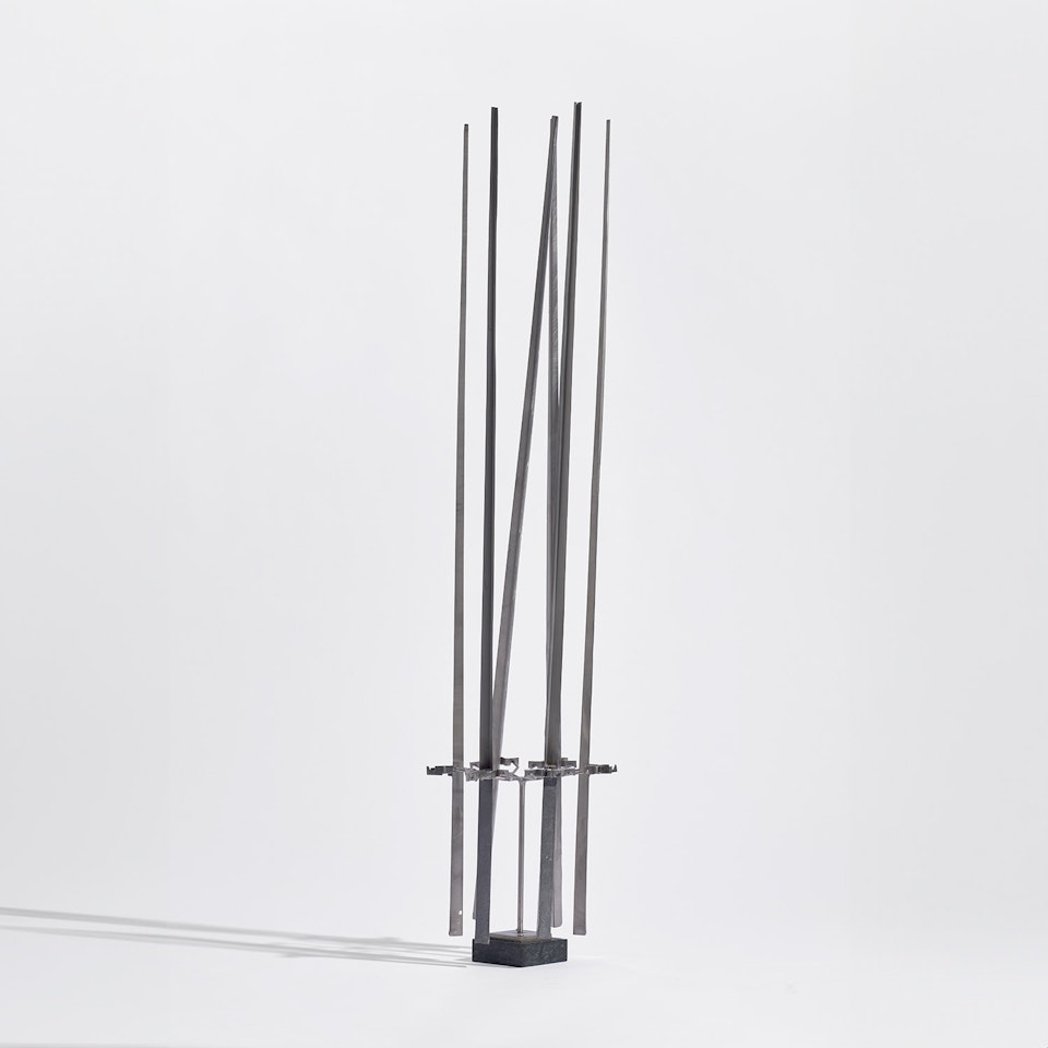 Column of Six Lines with Gimbals by George Rickey