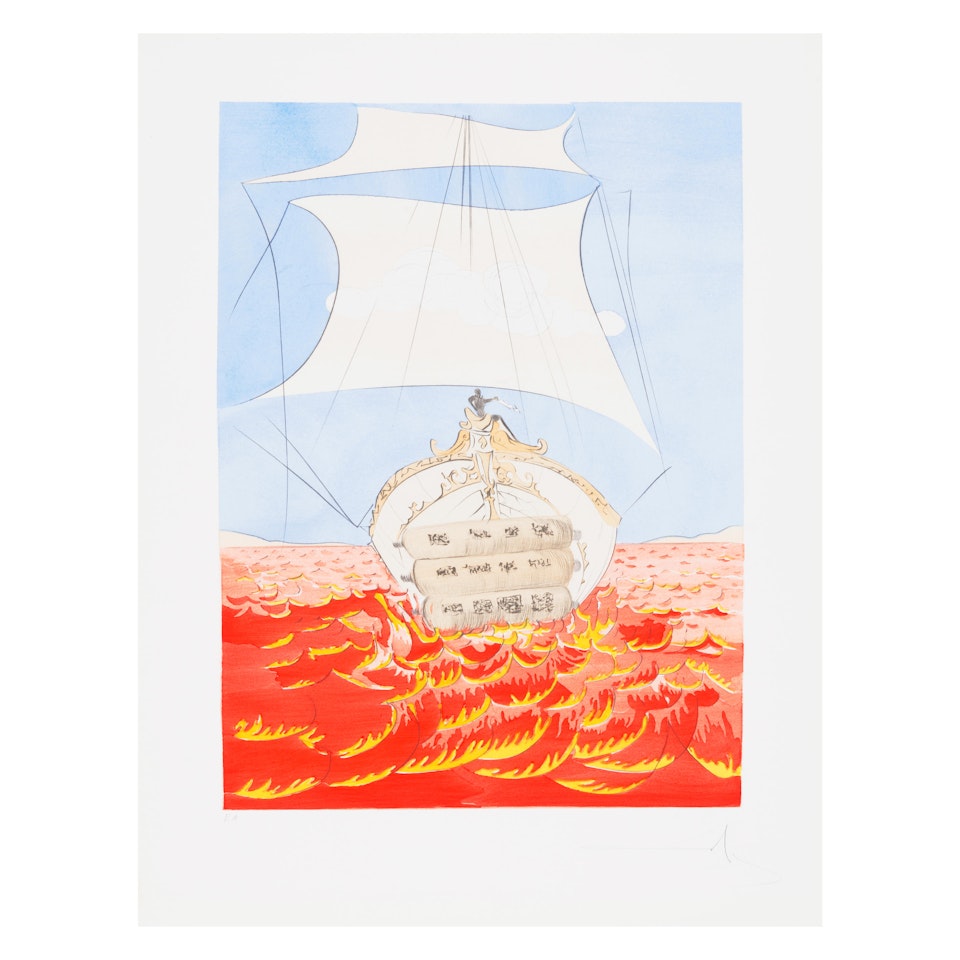The Twelve Tribes of Israel (Field 72-6, Michler/Löpsinger 619-630) by Salvador Dali