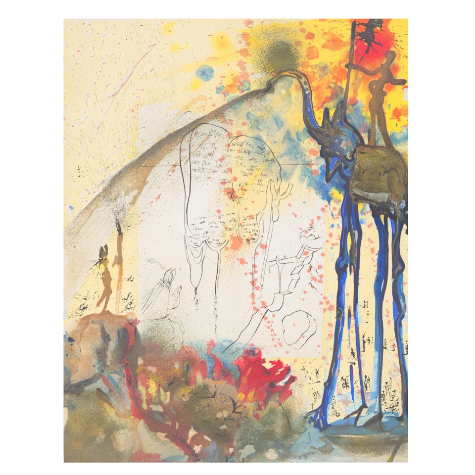 Moïse et le Monothéisme (Field 75-2; Michler/Löpsinger 723-732) by Salvador Dali