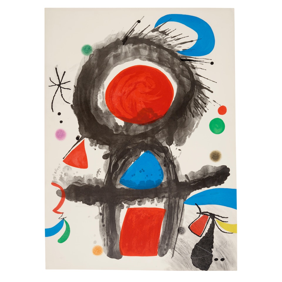 Pic de la Mirandole (Dupin 761) by Joan Miró
