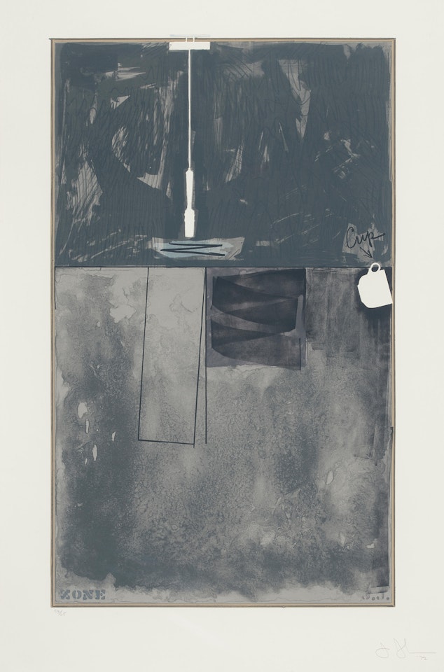 Zone (ULAE 105, Gemini 347) by Jasper Johns