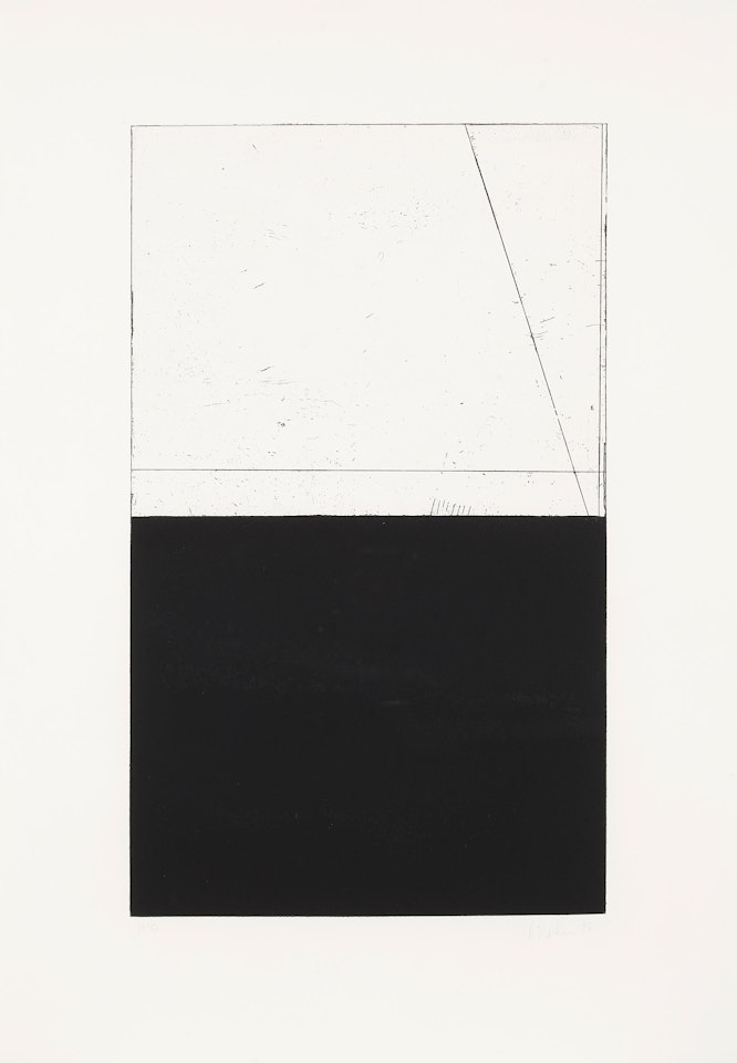 Untitled, from Adriatics by Brice Marden