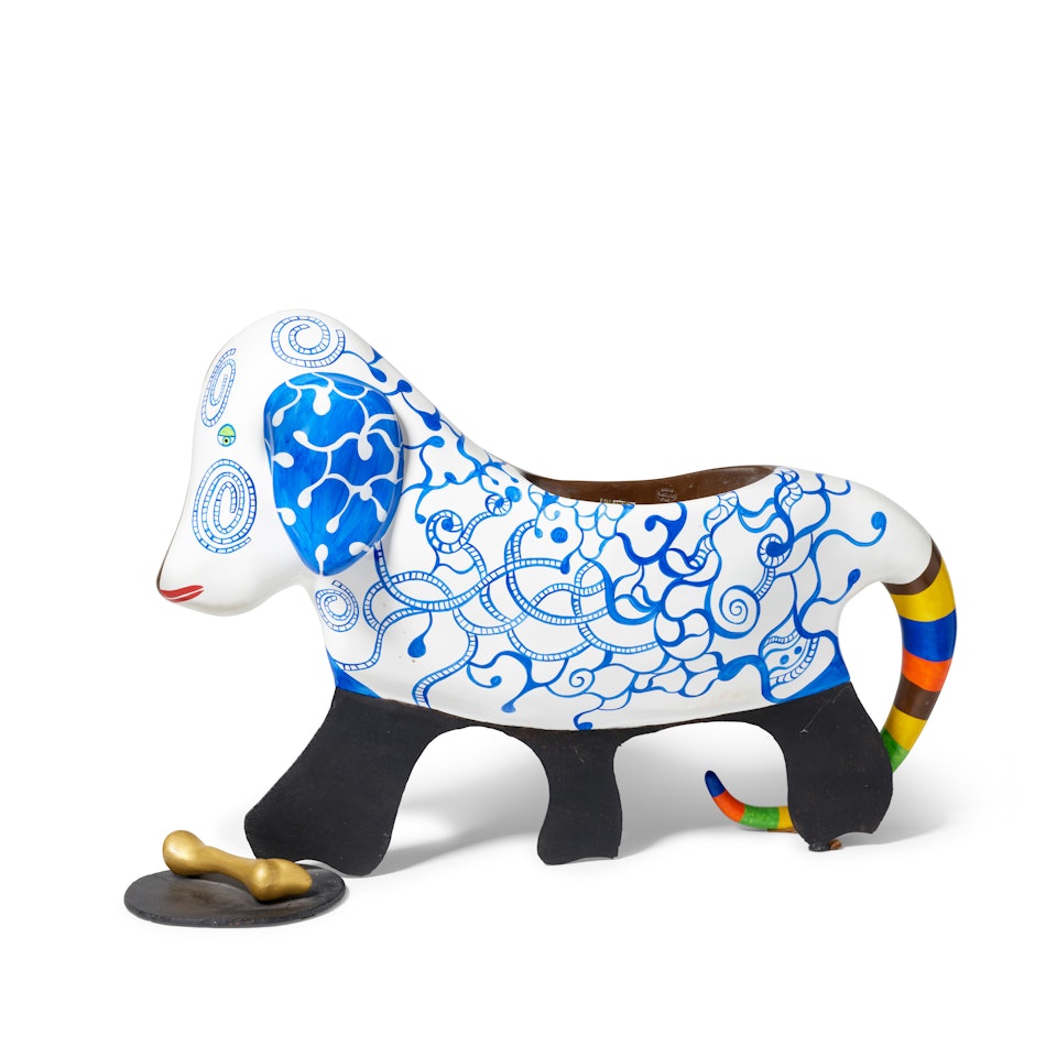 Vase Chien by Niki de Saint Phalle