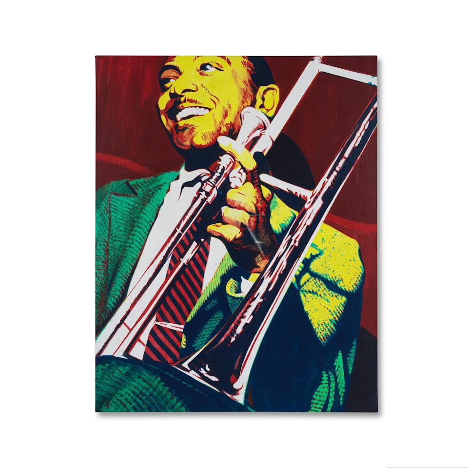 J.J. Johnson by Bernard Rancillac
