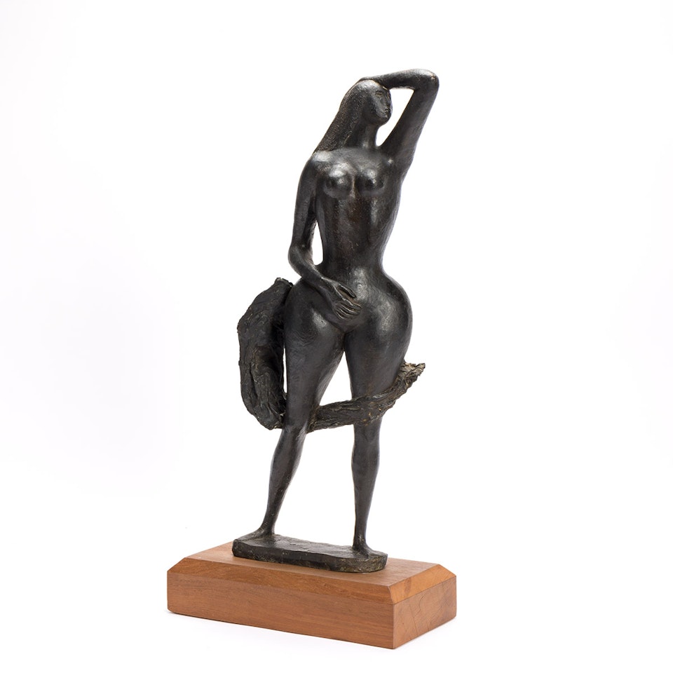 Olmec Bather #1 . by Elizabeth Catlett