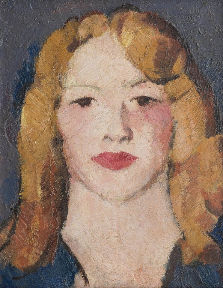 Head of a Girl by John Duncan Fergusson