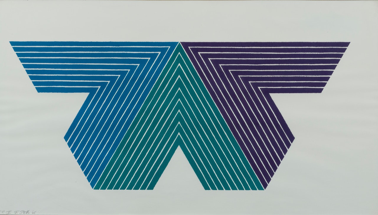 Black Adder from V series by Frank Stella