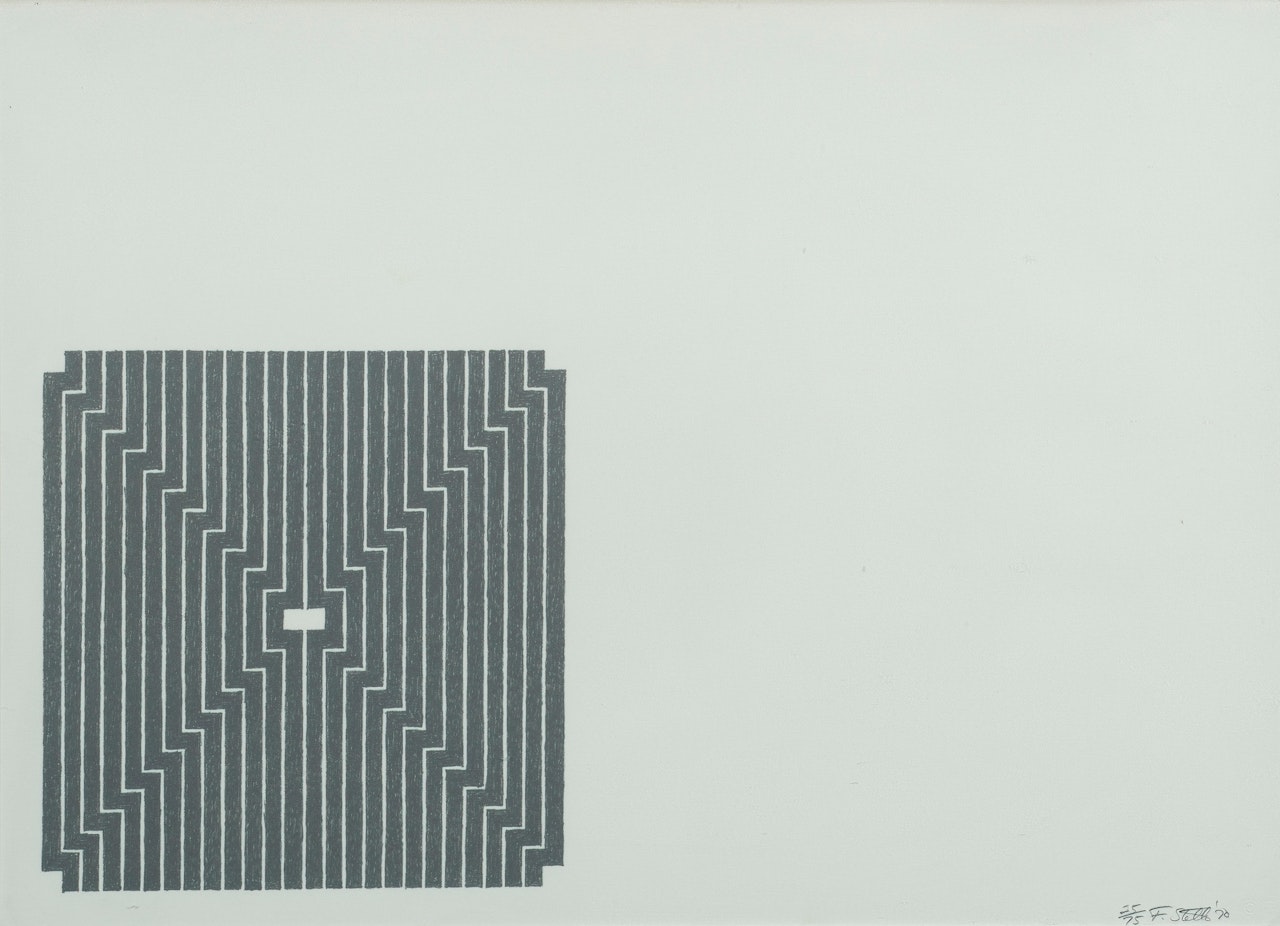 Avicenna from aluminium series by Frank Stella