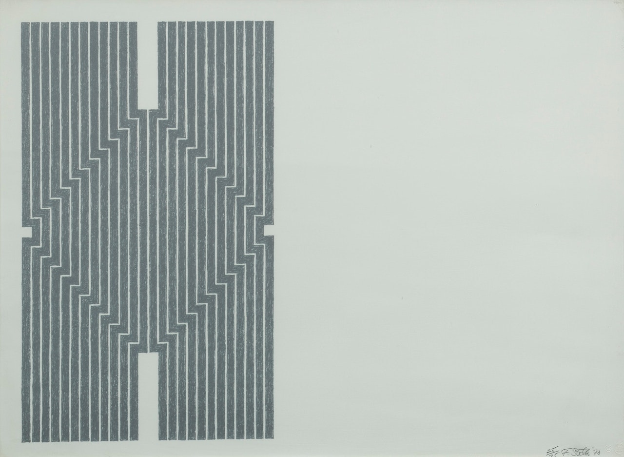 Newstead Abbey from Aluminium series by Frank Stella
