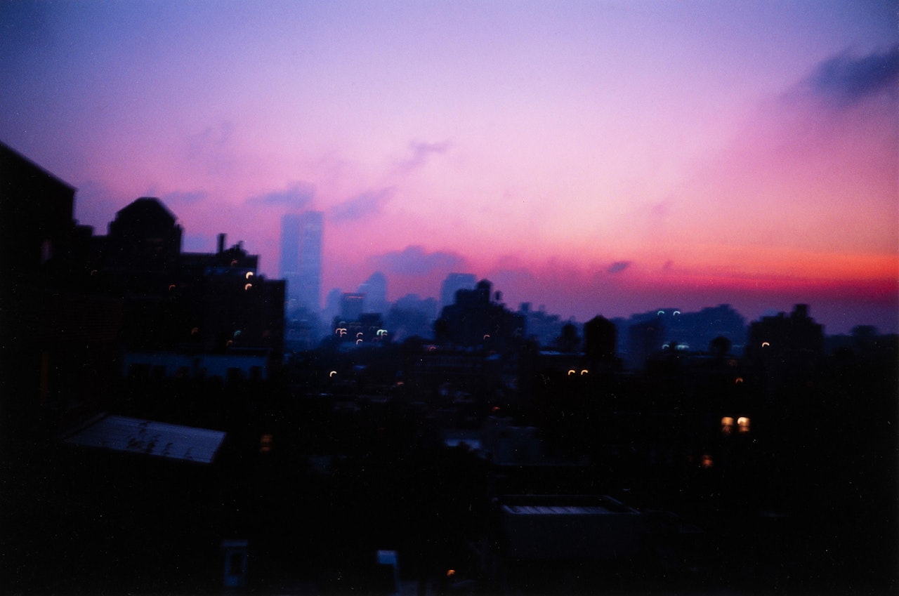 Apocalyptic Sky over Manhattan, NYC by Nan Goldin