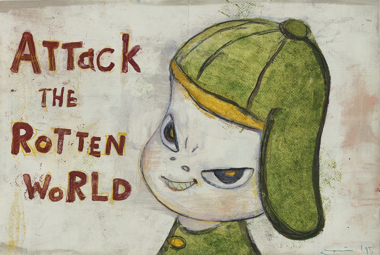 Attack the Rotten World by Yoshitomo Nara