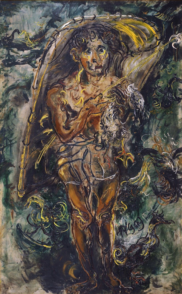 Penjual Bebek (Duck Seller) by Affandi
