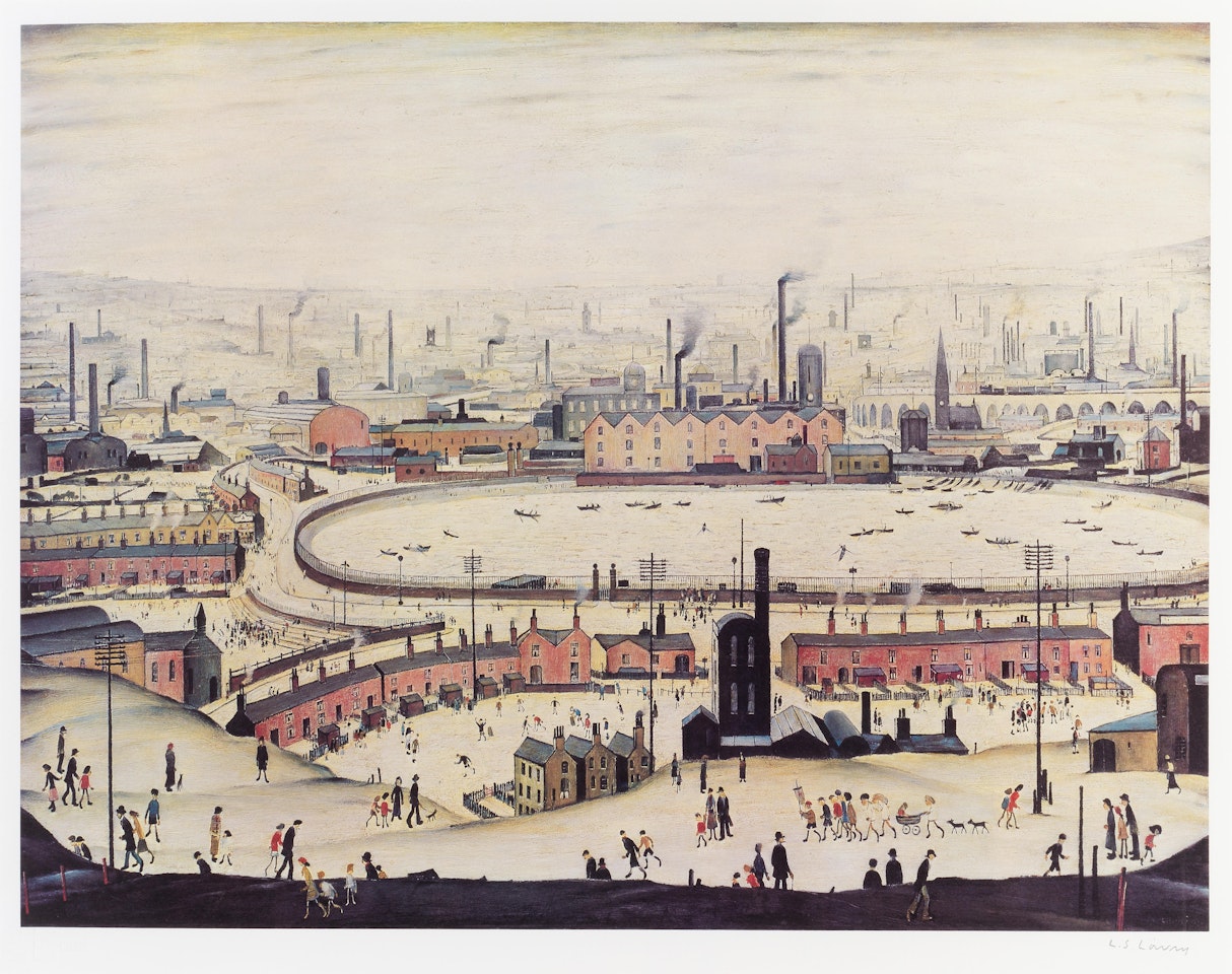 The Pond by Laurence Stephen Lowry