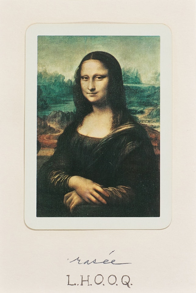 L.H.O.O.Q. Shaved by Marcel Duchamp