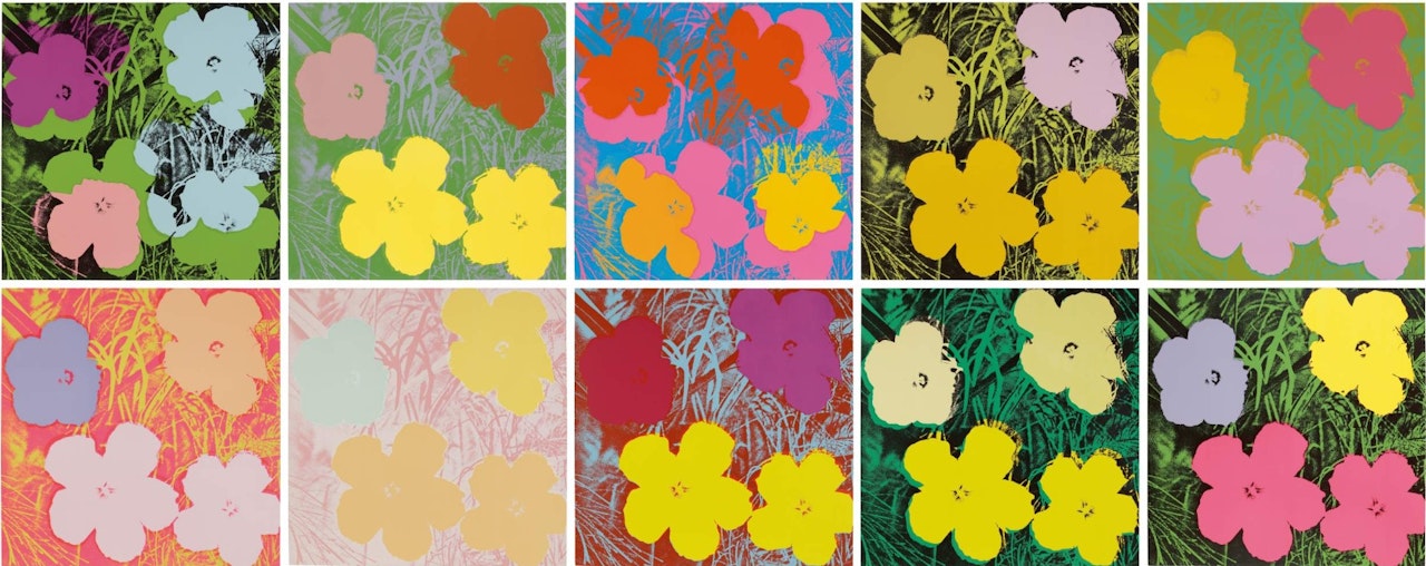 Flowers by Andy Warhol