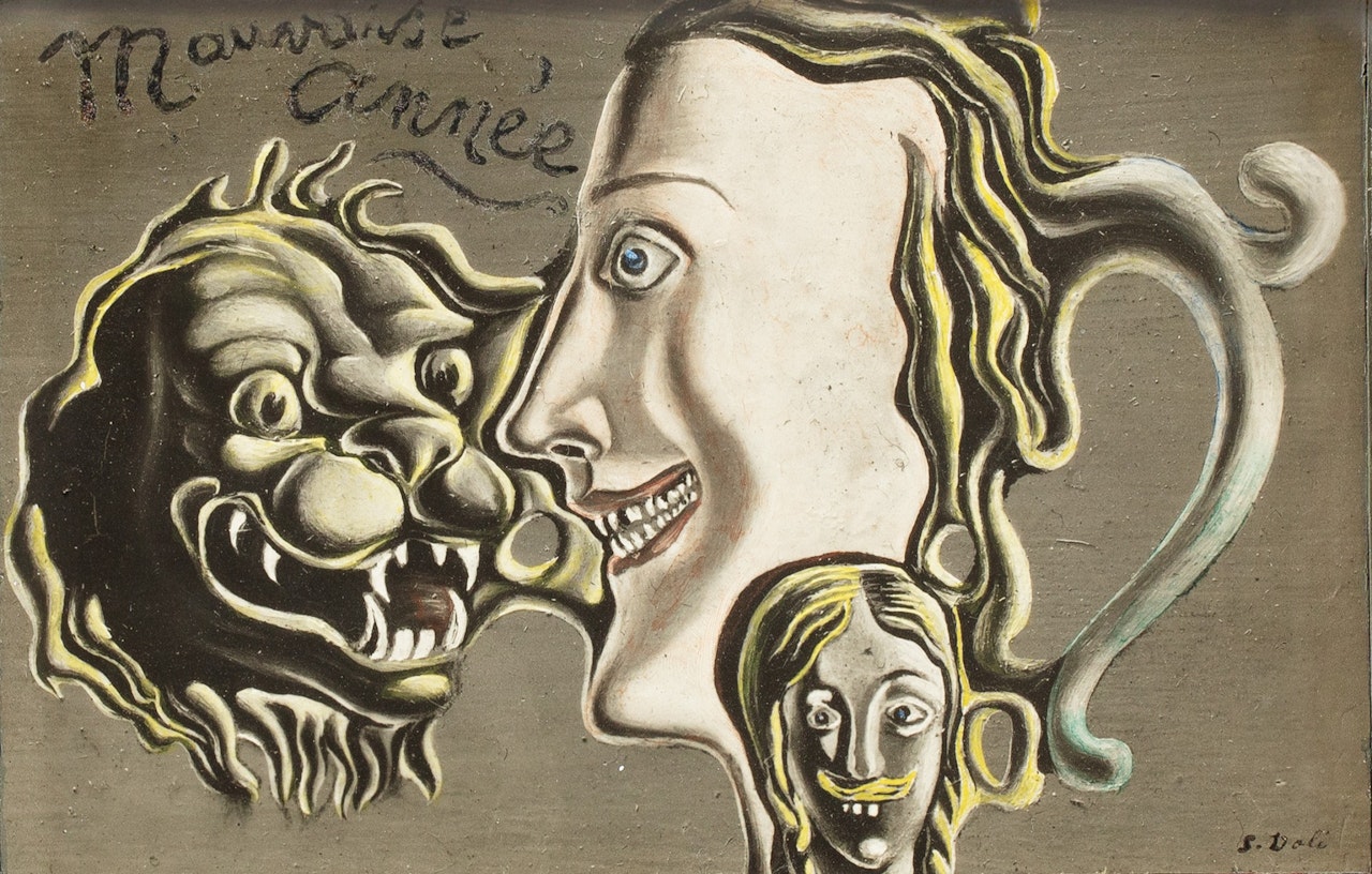 MAUVAISE ANNÉE by Salvador Dali