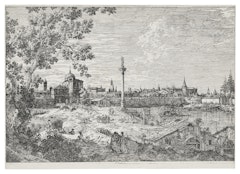 Imaginary View of Padua, from: Vedute altre prese da i luoghi altre ideate da Antonio Canal