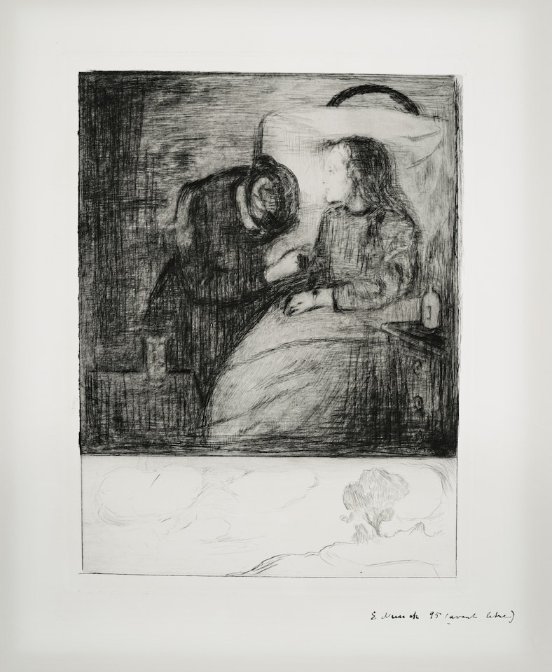Das kranke Kind (The Sick Child) by Edvard Munch