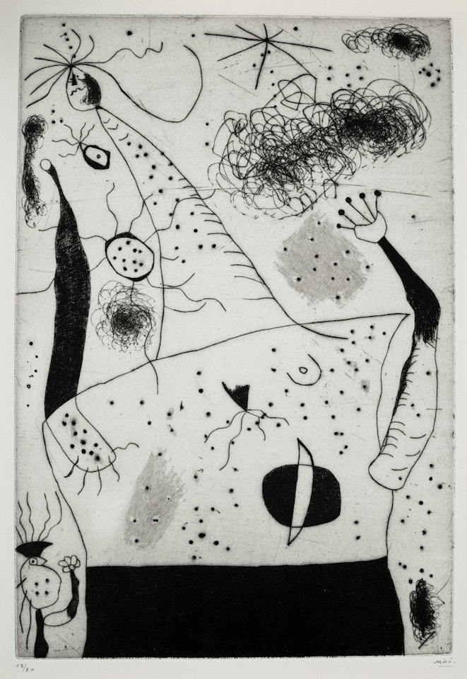 La géante by Joan Miró