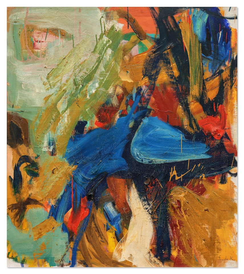 Vestibule Killing by Elaine de Kooning