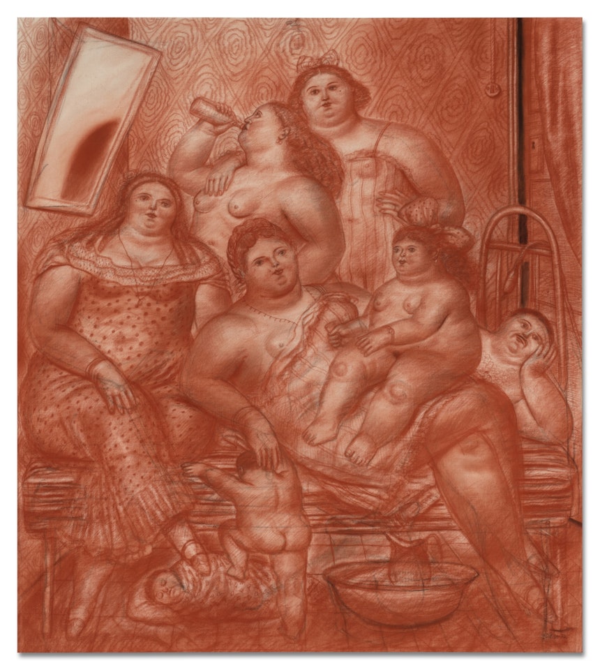 The House of Ana Molina by Fernando Botero