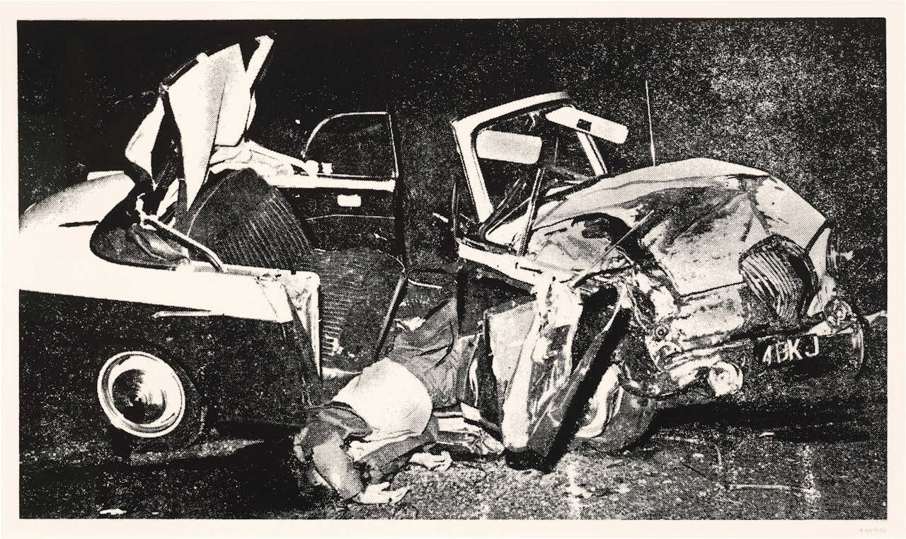 Car Crash by Andy Warhol