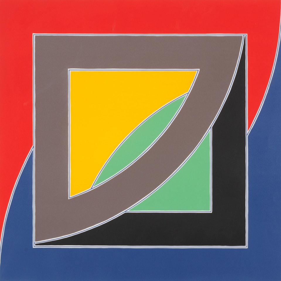 River Of Ponds III (From The Newfoundland Series) by Frank Stella