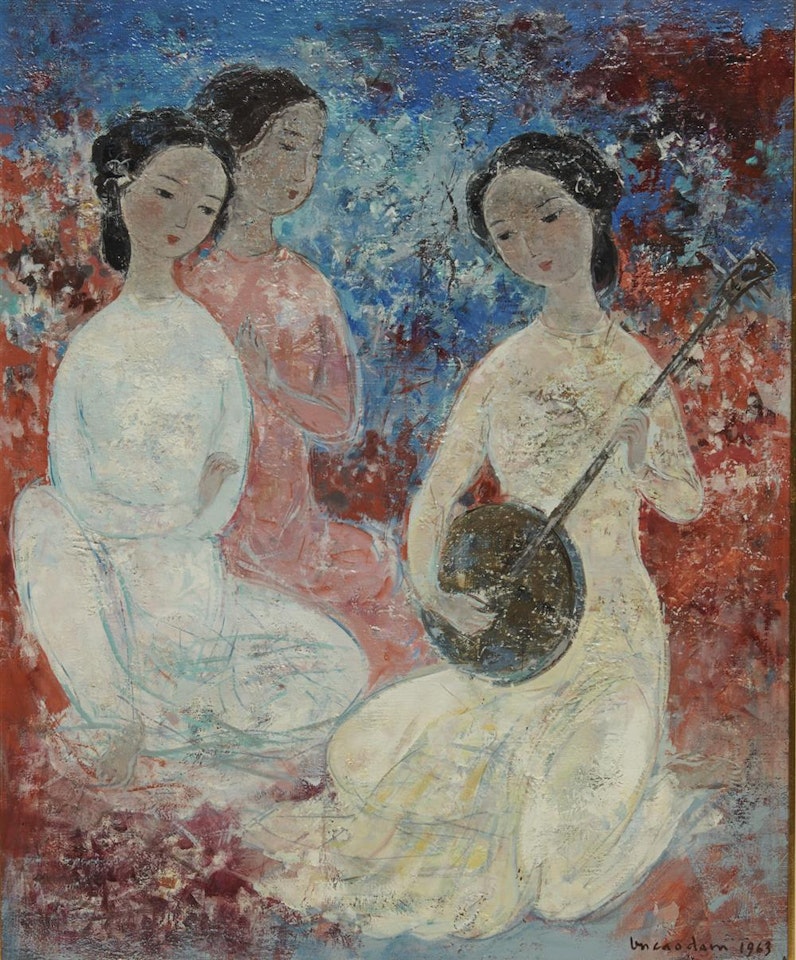 Les Musiciennes by Vu Cao Dam