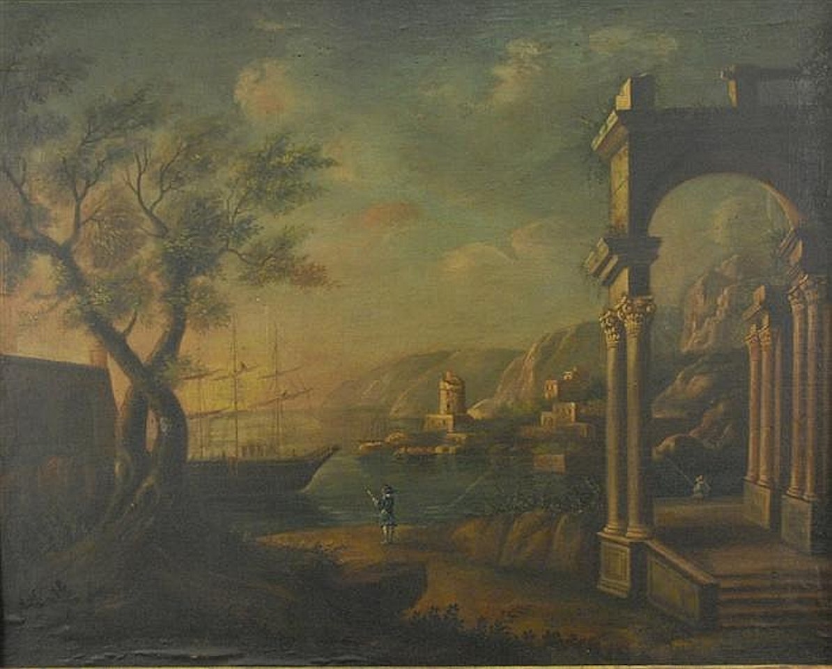 SHIP IN HARBOR by Continental School