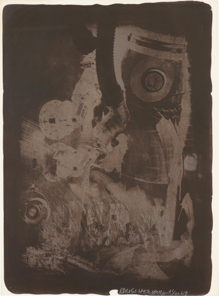 Earth Crust by Robert Rauschenberg