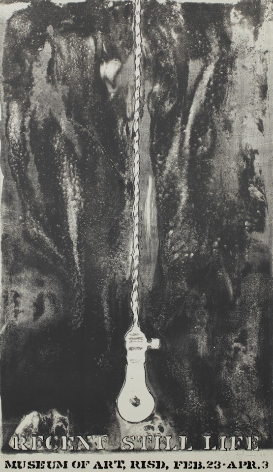 Recent Still Life, RISD by Jasper Johns