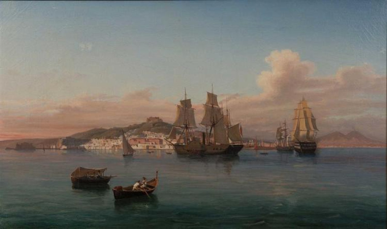 Port Scene by Italian School