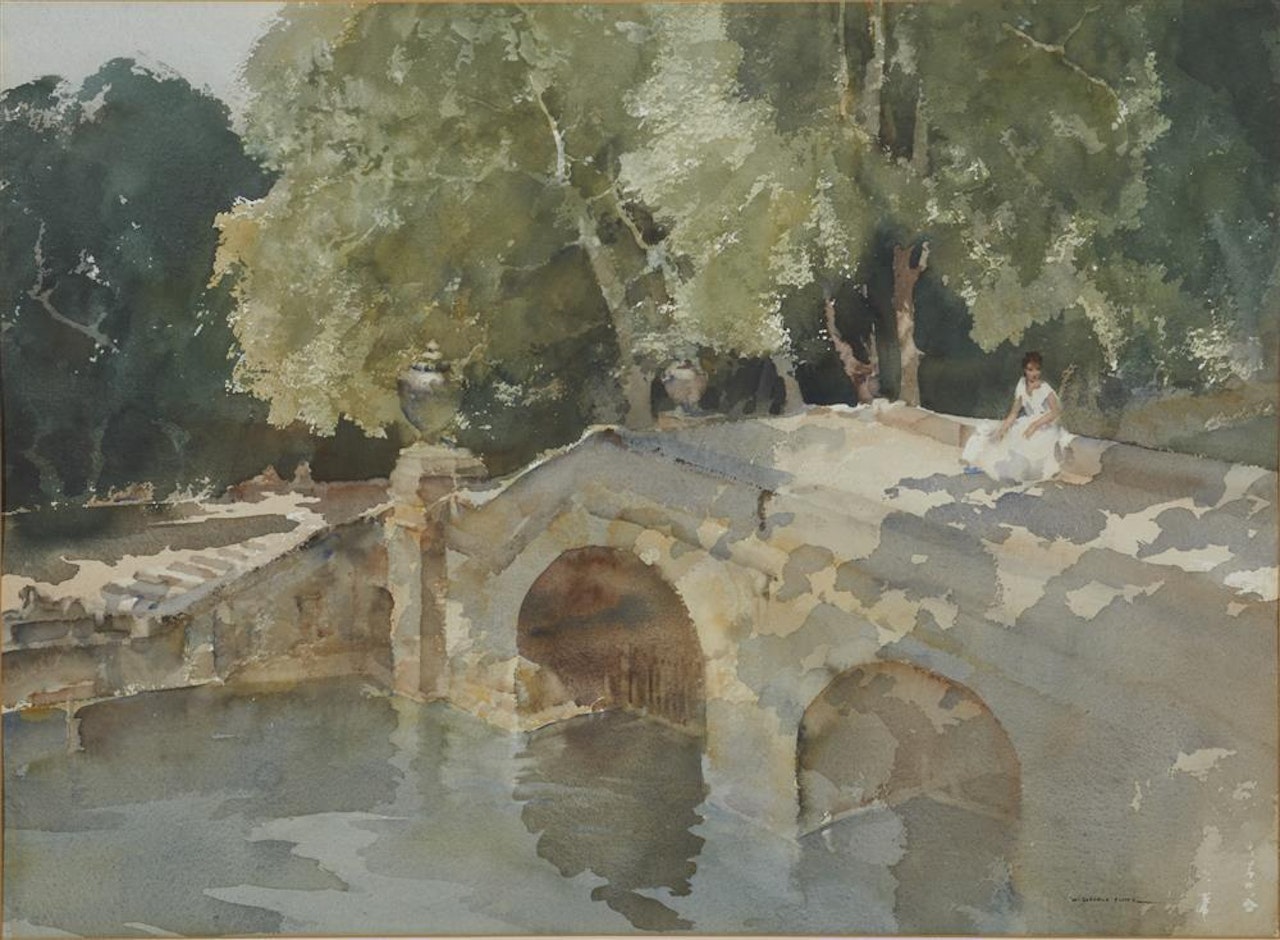 Chateauneuf-sur-Loire by William Russell Flint
