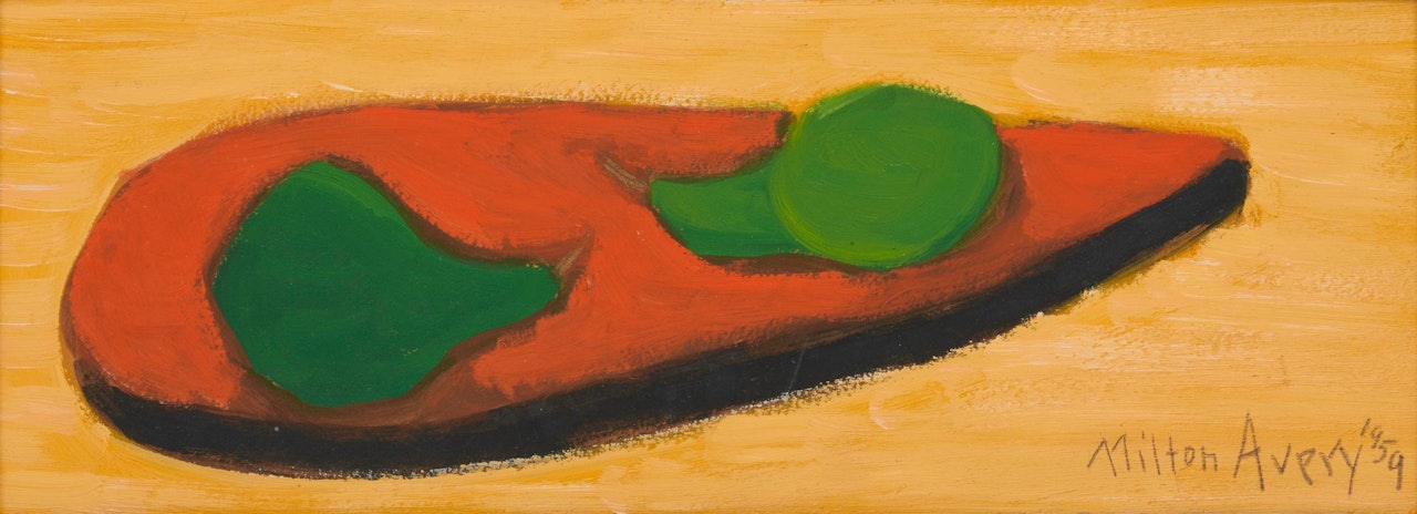 Green Pears by Milton Avery